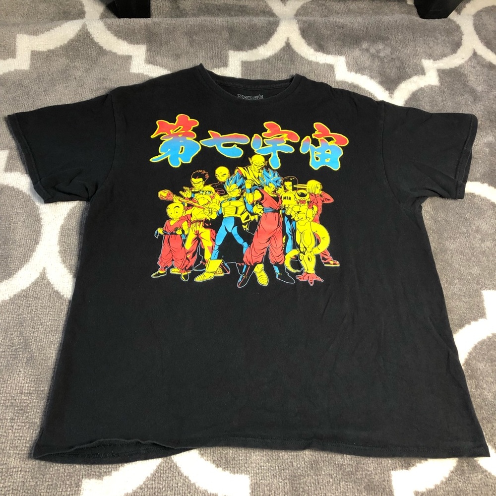 Dragonball Z Tshirt Mens XL Black Shirt Short Sleeve Graphic